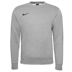 Nike Park Fleece Sweatshirt pro muže, M, Mikina, Dark Grey Heather/Black, Šedá, CW6902-063