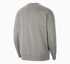 Nike Park Fleece Sweatshirt pro muže, M, Mikina, Dark Grey Heather/Black, Šedá, CW6902-063