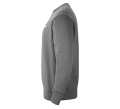 Nike Park Fleece Sweatshirt pro muže, L, Mikina, Charcoal Heather/White, Šedá, CW6902-071