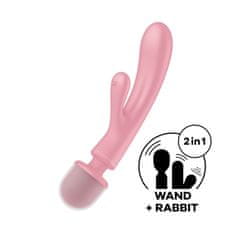 Satisfyer Satisfyer Triple Lover (Pink), skvělý multi vibrátor