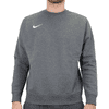 Nike Park Fleece Sweatshirt pro muže, L, Mikina, Charcoal Heather/White, Šedá, CW6902-071