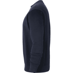 Nike Park Fleece Sweatshirt pro muže, L, Mikina, Obsidian Blue/White, Modrá, CW6902-451