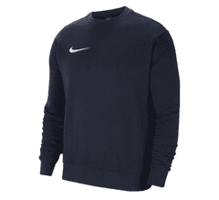 Nike Park Fleece Sweatshirt pro muže, L, Mikina, Obsidian Blue/White, Modrá, CW6902-451