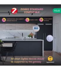 Nous Nous E6 LCD Zigbee Smart Teplotní a Vlhkostní Senzor