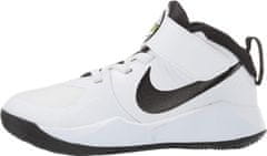 Nike TEAM HUSTLE D 9 (PS) SHOES pro děti, 28.5 EU, US11.5C, Boty, tenisky, White/Black-Volt, Bílá, AQ4225-100