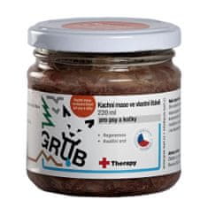 GRUB-BARF , KACHNÍ MASO VE VLASTNÍ ŠŤÁVĚ, 220 ML