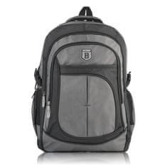PAOLO PERUZZI Školní batoh Urban Laptop Backpack Grey Ladies Men's