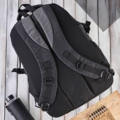 PAOLO PERUZZI Školní batoh Urban Laptop Backpack Grey Ladies Men's