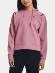 Under Armour Mikina Unstoppable Flc Hoodie-PNK XL