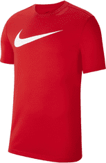 Nike Dri-FIT Park SWOOSH T-Shirt pro muže, L, Tričko, University Red/White, Červená, CW6936-657