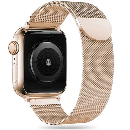 Tech-protect Milanese řemínek na Apple Watch 38/40/41mm, gold