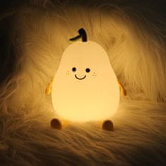 MG Lucky Pear RGB bezdrátová noční lampa, bíla