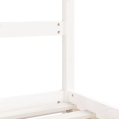 Petromila Dětská postel bílá 2x (90 x 190) cm masivní borové dřevo