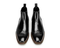 Wittchen Klasické pánské kožené boty