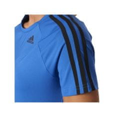 Adidas Tričko modré S D2M Tee 3S