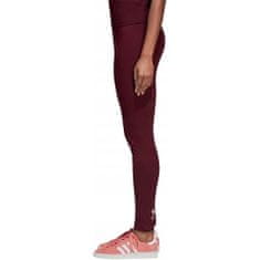 Adidas Kalhoty na trenínk vínově červené 147 - 151 cm/XXS Trefoil Tight