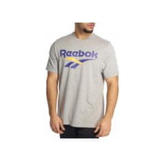 Reebok Tričko šedé S CL V Tee