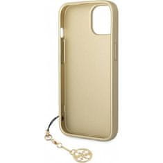 Guess Kryt iPhone 14 Guess Hardcase 4G Charms Collection brown