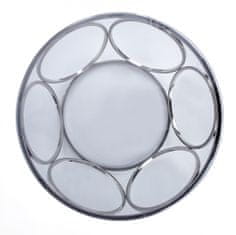 Halmar Konferenční stolek Venus sklo/stříbrný