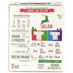 Jelen Prací prášek na barevné prádlo, 3kg