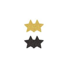 NS Novelties Pasties ozdoby na bradavky Glitter Stars - 2 páry