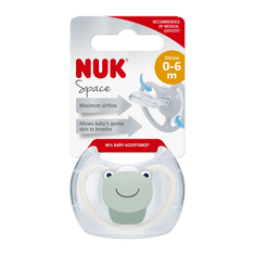 Nuk Dudlík Space 0-6m BOX žabka