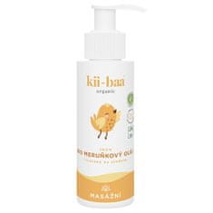 kii-baa organic Masážní Bio Meruňkový olej 100 ml