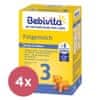 Bebivita 4x Mléko 3 Instantní pokračovací mléčná výživa od uk. 9. měsíce, 500 g