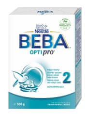 BEBA OPTIPRO 2 Mléko pokračovací, 500 g