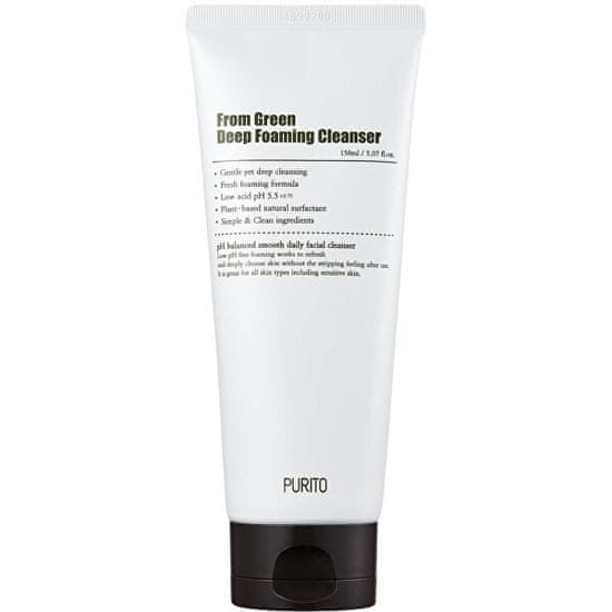 PURITO Čisticí pěna na obličej From Green (Deep Foaming Cleanser) 150 ml