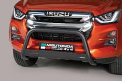 J&J Automotive Přední rámy pro Isuzu D-Max Double Cab 2020-up 63mm černý