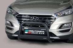 J&J Automotive Přední rámy pro Hyundai Tucson 2018-2020 63mm černý