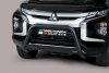 Přední rámy pro Mitsubishi L200 Double Cab 2019-up 63mm černý