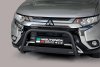 Přední rámy pro Mitsubishi Outlander 2020-up 63mm černý