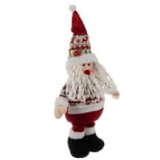 Ruhhy 22340 Vánoční dekorace Santa s teleskopickými nohami 95 cm