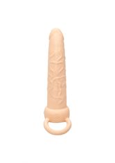 California Ex Novel CalExotics Rechargeable Dual Penetrator Light skin tone / přídavný penis