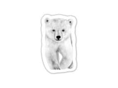 KN Samolepka Canli - Lední medvěd