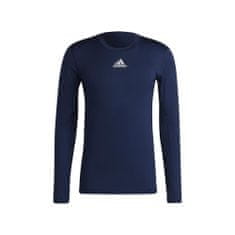 Adidas Tričko tmavomodré M Techfit Climawarm LS