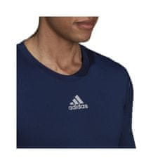 Adidas Tričko tmavomodré M Techfit Climawarm LS