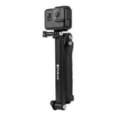PU202 selfie tyč pro sportovní kamery, černá
