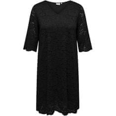 Only Carmakoma Dámské šaty CARSUMMER Regular Fit 15309315 Black (Velikost 3XL)