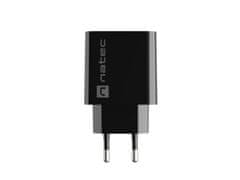 Natec Universální nabíječka RIBERA 20W 1X USB-C, černá