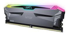 Lexar ARES DDR5 32GB (kit 2x16GB) UDIMM 6000MHz CL30 XMP 3.0 & EXPO - RGB, Heatsink, černá