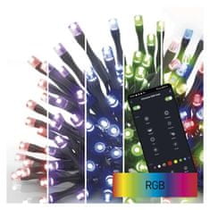 Emos EMOS GoSmart LED vánoční řetěz, 24 m, venkovní i vnitřní, RGB, programy, časovač, wifi D4ZR04