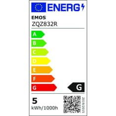 Emos EMOS Chytrá LED žárovka GoSmart MR16 / GU10 / 4,8 W (35 W) / 400 lm / RGB / stmívatelná /Zigbee ZQZ832R