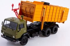 Start Scale Models KO-415A (Kamaz-53213) popelářský vůz, khaki-oranžová, 1/43