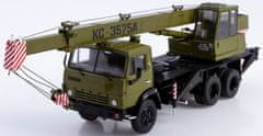 Start Scale Models Autojeřáb KS-3575A, Kamaz-53213, khaki, 1/43