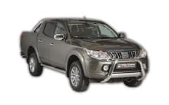 J&J Automotive Přední rámy pro Mitsubishi L200 Double Cab 2015-2018 76mm