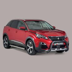 J&J Automotive Přední rámy pro Peugeot 3008 2016-up 76mm černý