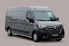 J&J Automotive Přední rámy pro Renault Master 2019-up 63mm černý